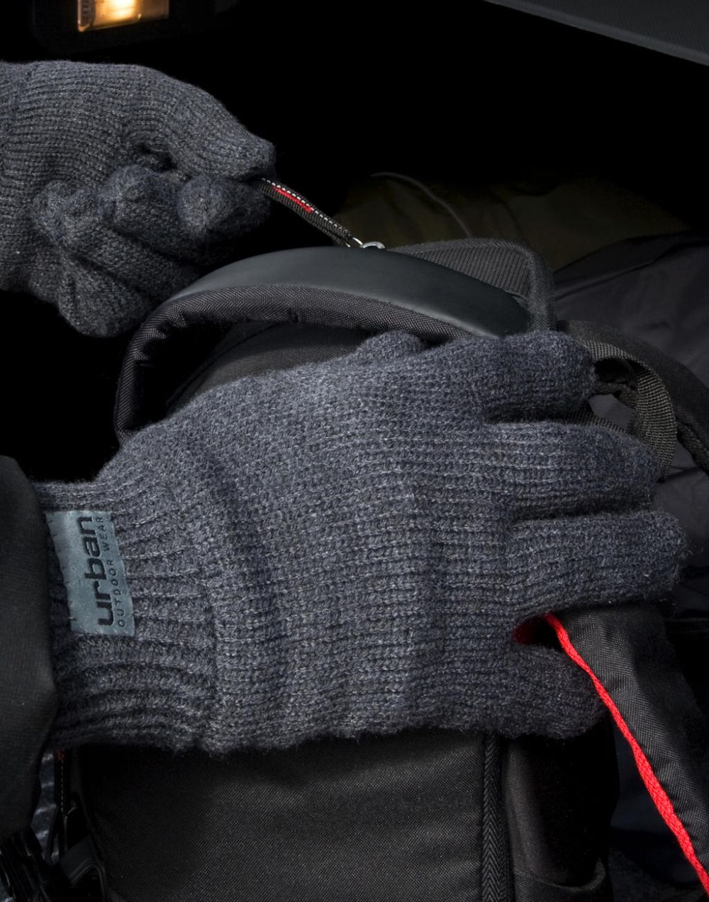 Guantes invierno result guantes thinsulate con forro con impresión vista 1