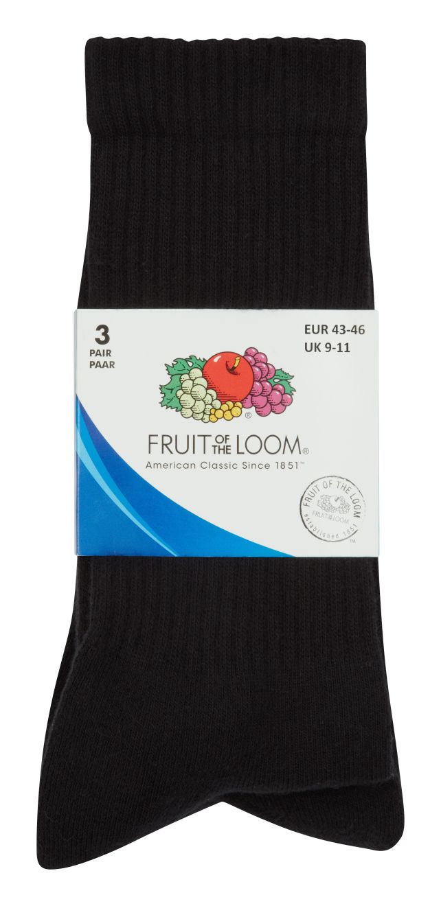 Underwear fruit of the loom calcetines work vista 1