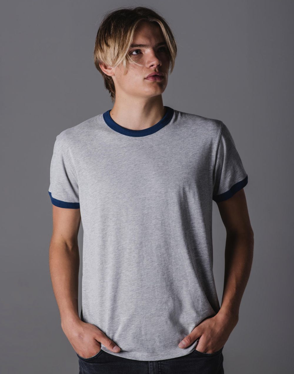 Camisetas manga corta mantis orgánica superstar retro hombre ecológico con impresión vista 2