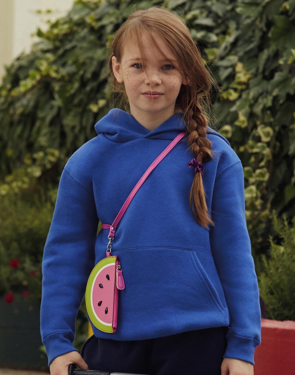 Sudaderas capucha fruit of the loom capucha niño 27801 con impresión vista 1