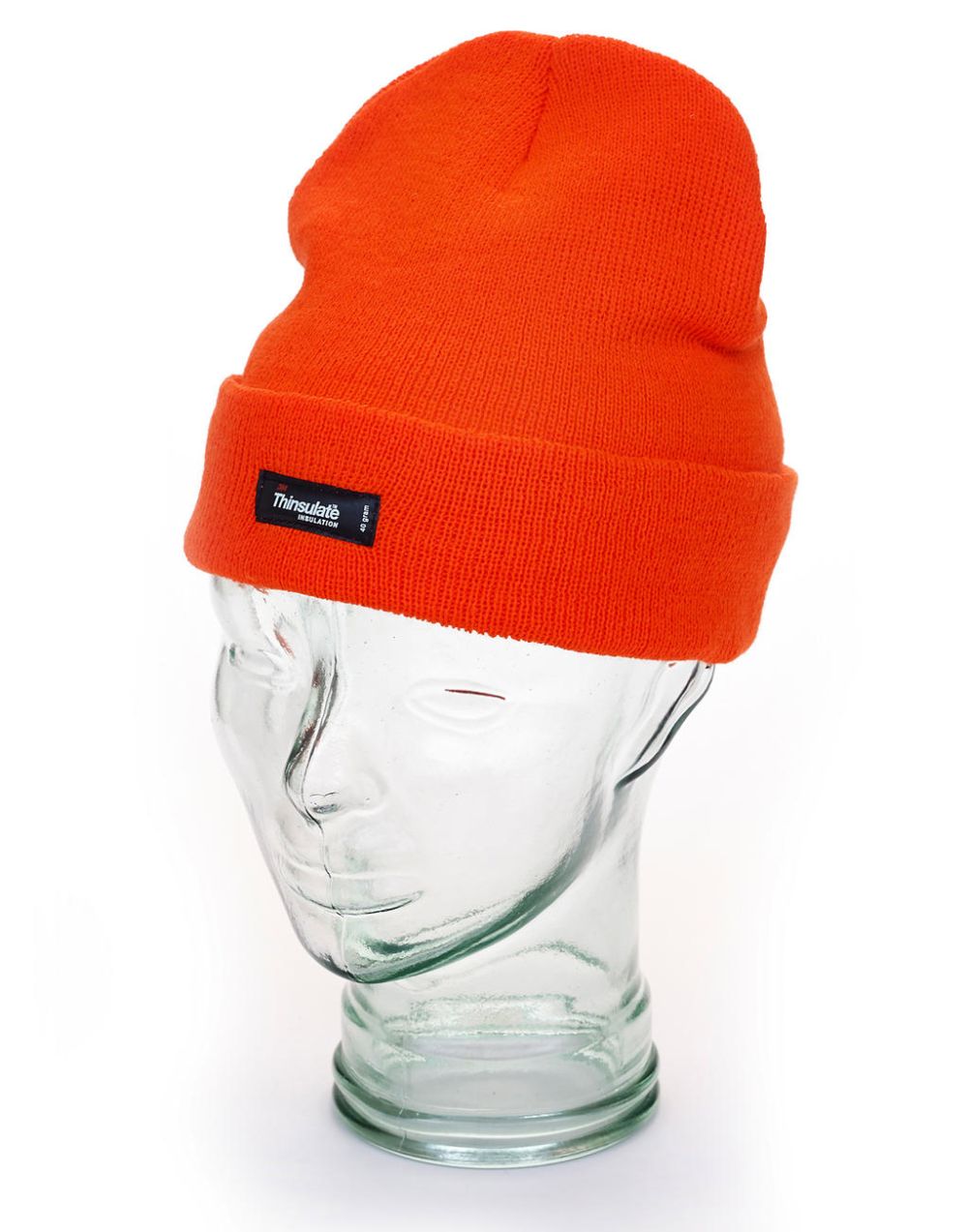 Gorros invierno yoko fluorescente thinsulate fluo yoko con logo vista 2