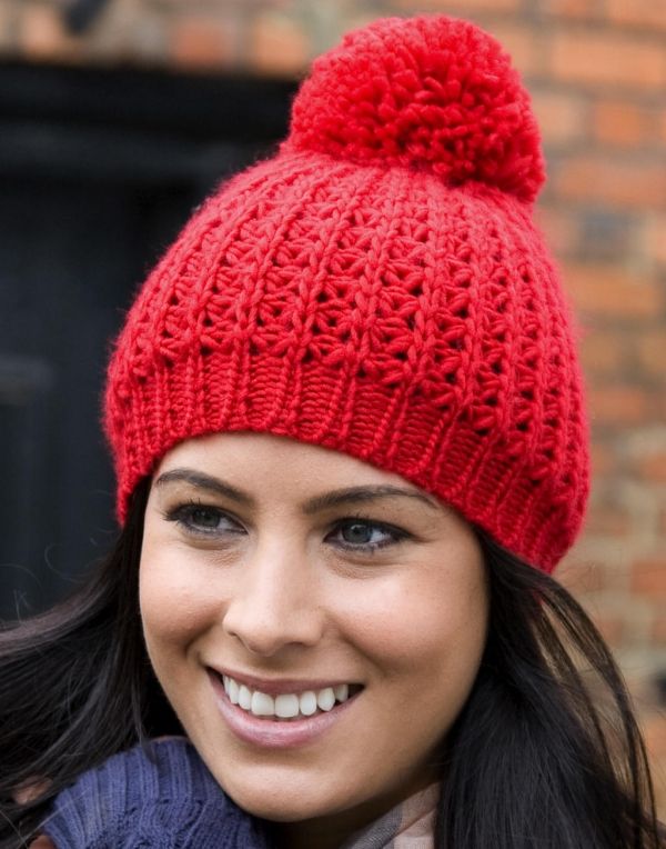 Gorros invierno result pompón flute con publicidad vista 1