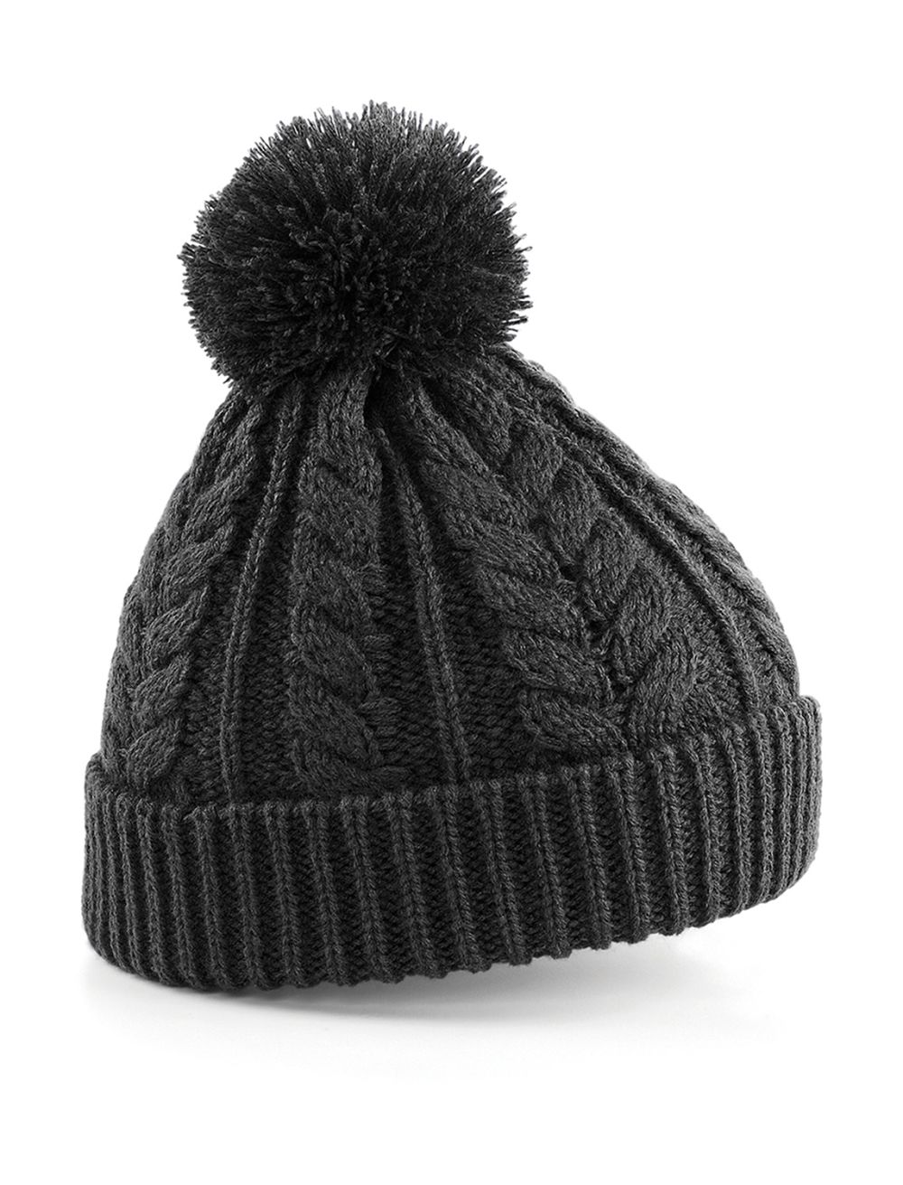 Gorros invierno beechfield snowstar de punto vista 1