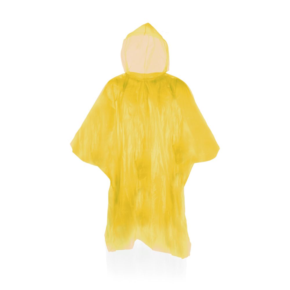 Chubasqueros y cortavientos poncho remo de plástico con impresión vista 1
