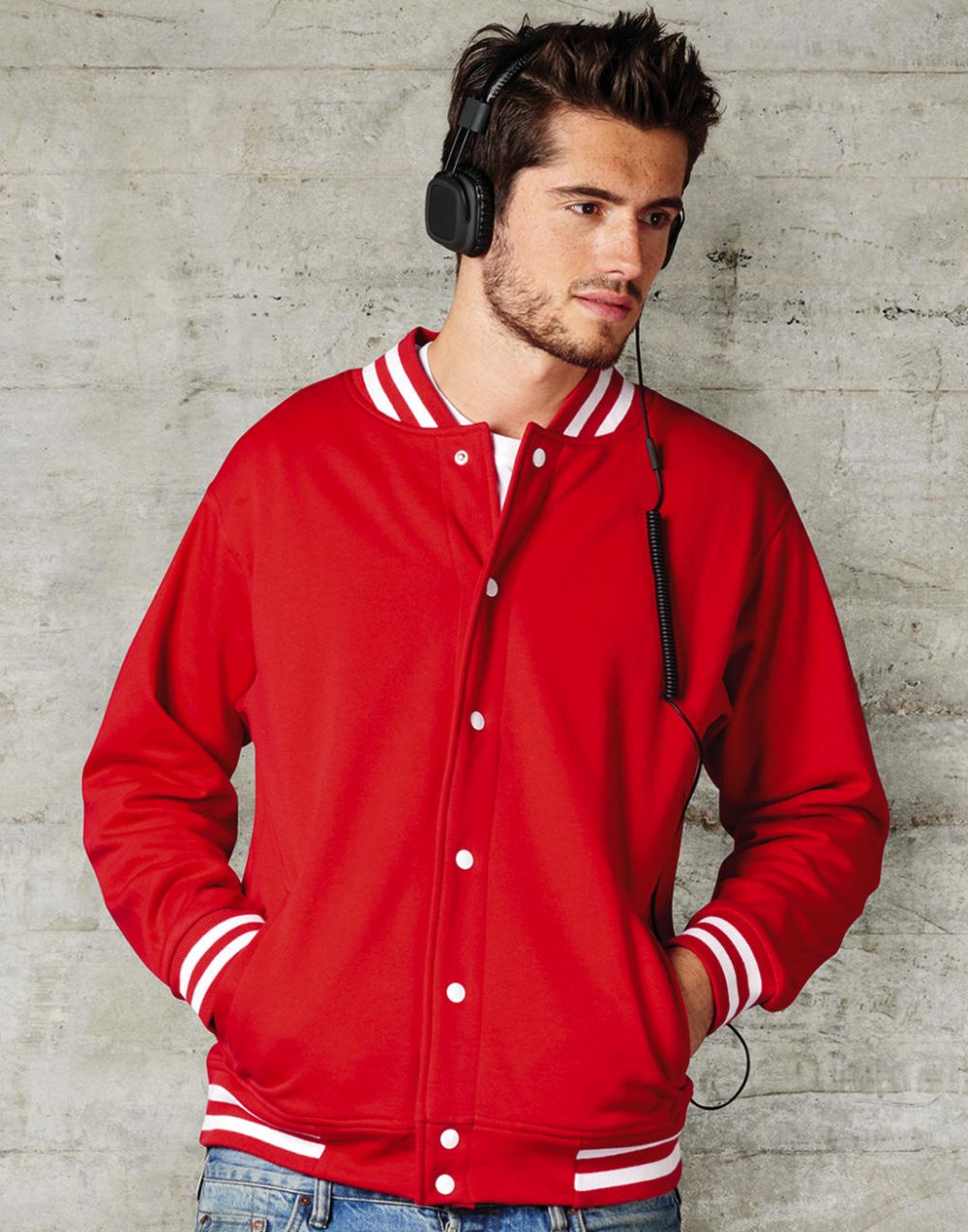Chaquetas y cazadoras fdm campus con impresión vista 2