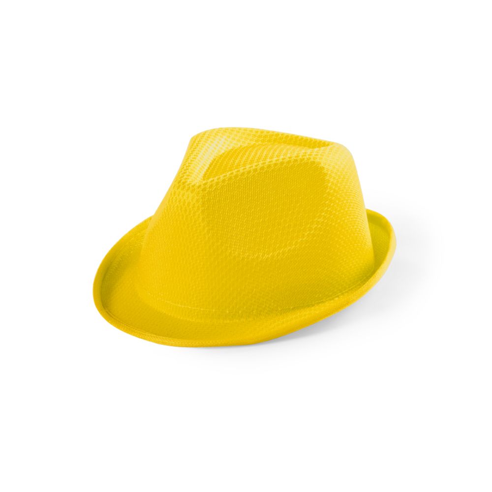 Sombreros tolvex de poliéster con logo vista 1