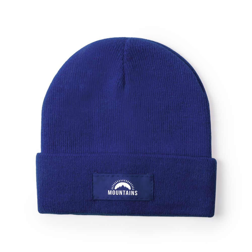 Gorros invierno holsen de acrílico con impresión vista 1