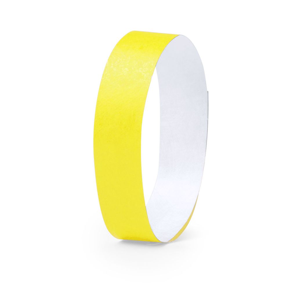 Accesorios eventos pulsera ankaran de yute con logo vista 1
