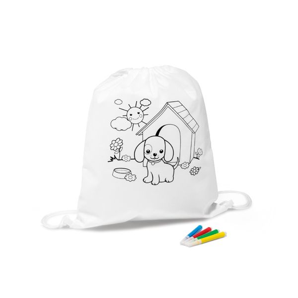 Mochilas cuerdas petate draws no tejido vista 1