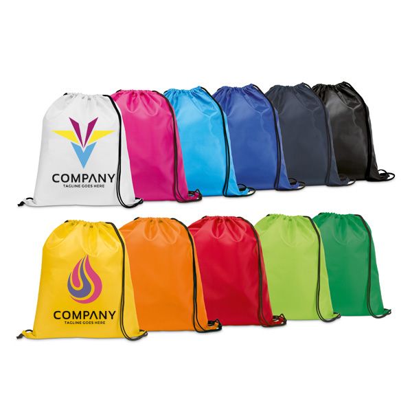 Mochilas cuerdas petate carnaby de poliéster con impresión vista 2
