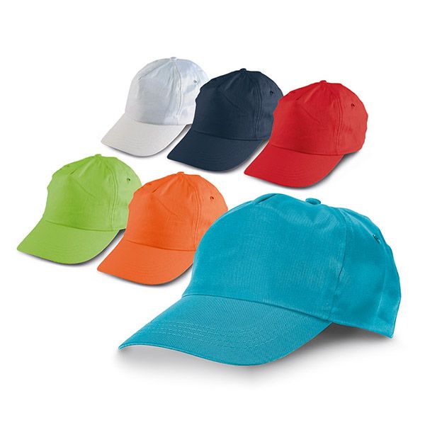 Gorras chilka de poliéster con logo vista 1
