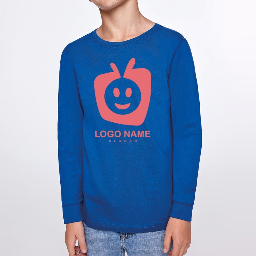 Camisetas manga larga roly ponter niño de 100% algodón vista 2