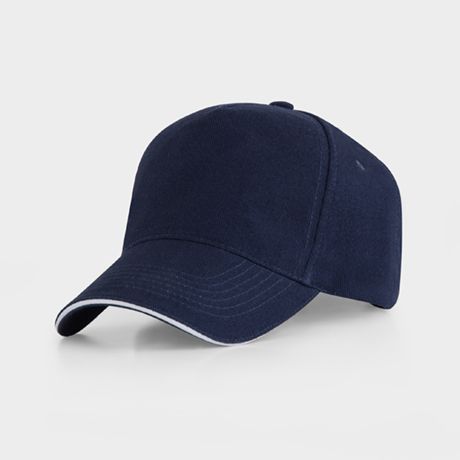 Gorras serigrafiadas roly eris de 100% algodón para personalizar vista 1