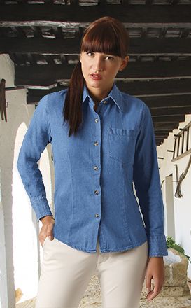 Camisas manga larga valento panter con impresión vista 1