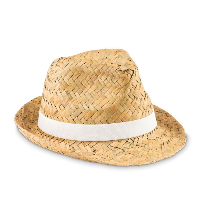 Sombreros montevideo de varios materiales con logo vista 1
