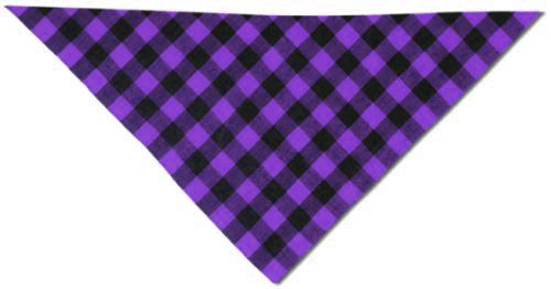 Pañuelo Cachirulo Morado y Negro 70x100