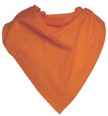Pañuelos lisos triangular de algodón 70x100 de 100% algodón para personalizar vista 1