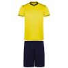 Equipaciones deportivas roly conjunto deportivo united de adulto de poliéster amarillo marino vista 1
