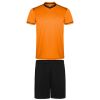 Equipaciones deportivas roly conjunto deportivo united de adulto de poliéster naranja negro vista 1