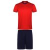 Equipaciones deportivas roly conjunto deportivo united de adulto de poliéster rojo vista 1