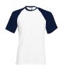 Camisetas manga corta fruit of the loom baseball con publicidad vista 1