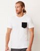 Camisetas manga corta bella con bolsillo hombre para personalizar vista 1