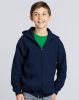 Sudaderas capucha gildan capucha con cremallera entera heavy niño para personalizar vista 1