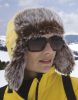 Gorros invierno result sherpa clásico con publicidad vista 3