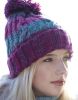 Gorros invierno beechfield corkscrew para personalizar vista 2