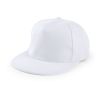 Gorras serigrafiadas lorenz de algodon blanco con logo vista 1