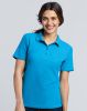 Polos manga corta gildan doble piqué softstyle® mujer con logo vista 2