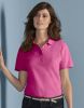 Polos manga corta gildan doble piqué softstyle® mujer con logo vista 3