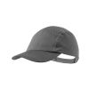 Gorras serigrafiadas fandol de nylon gris oscuro para personalizar vista 1