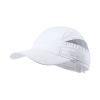 Gorras serigrafiadas laimbur de microfibra blanco con publicidad vista 1