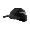 Gorras serigrafiadas laimbur de microfibra negro con publicidad vista 1