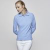 Polos manga larga roly estrella ls mujer de 100% algodón vista 1