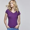 Camisetas manga corta roly victoria mujer de 100% algodón con publicidad vista 1