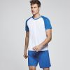 Camisetas técnicas roly indianapolis de poliéster con publicidad vista 1