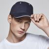 Gorras serigrafiadas roly panel de 100% algodón con impresión vista 1