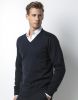 Jerséis punto kustom kit jersey cuello v arundel hombre classic fit con impresión vista 2