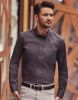 Camisas manga larga russell clásica sarga manga larga para personalizar vista 6