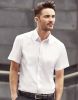 Camisas manga corta russell en espiguilla manga corta hombre con impresión vista 1