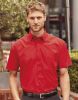 Camisas manga corta russell de hombre de popelín manga corta para personalizar vista 2