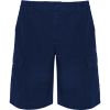 Pantalones roly armour de algodon azul marino con logo vista 1