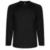 Camisetas técnicas roly montecarlo ls de poliéster negro vista 1