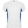 Camisetas técnicas roly tokyo de poliéster blanco royal vista 1