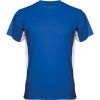 Camisetas técnicas roly tokyo de poliéster azul royal blanco vista 1