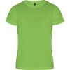 Camisetas técnicas roly camimera de poliéster lima con logo vista 1
