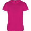 Camisetas técnicas roly camimera de poliéster roseton con logo vista 1