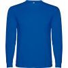 Camisetas manga larga roly ponter de 100% algodón azul royal con impresión vista 1